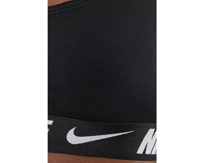 Бикини топ Nike Logo Tape с логотипом на спине и съемными чашками