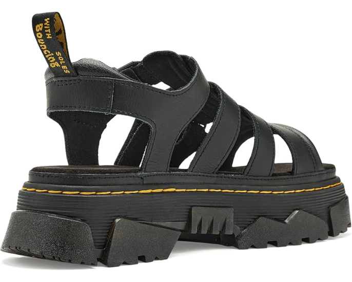 Ботинки Dr. Martens Mattison 3S с тремя регулируемыми ремнями на платформе 5 см