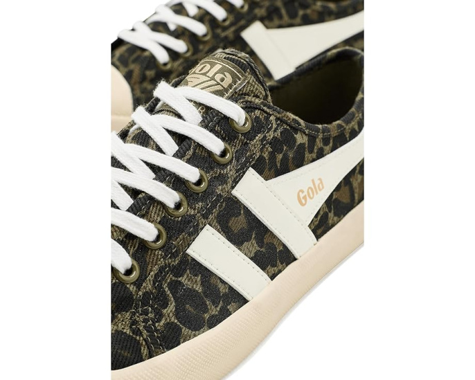Кеды Gola Coaster Leopard с леопардовым принтом