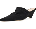 Cinq à Sept Sonia Curved Wedge Mules замшевые мюли на изогнутом каблуке