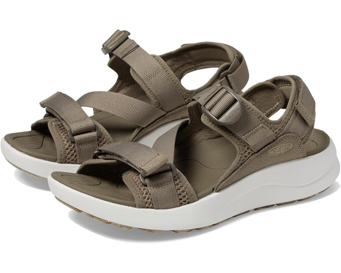 Сандалии KEEN Elle Sport с регулируемыми ремешками и стелькой EVA