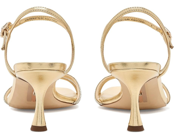 Босоножки Sam Edelman Presley Glam с мерцающими ремешками