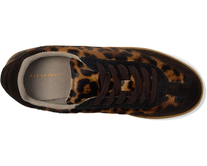 Кроссовки AllSaints Thelma с меховой отделкой из замши