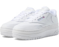 Reebok белые классические кроссовки Club C Extra на платформе