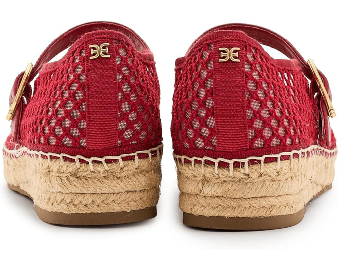Туфли Sam Edelman Mackie Mesh Mary Jane на платформе из эспадрилий