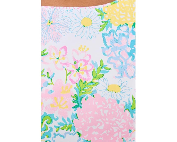 Платье Lilly Pulitzer The Scallop Lilly Shift с цветочным принтом