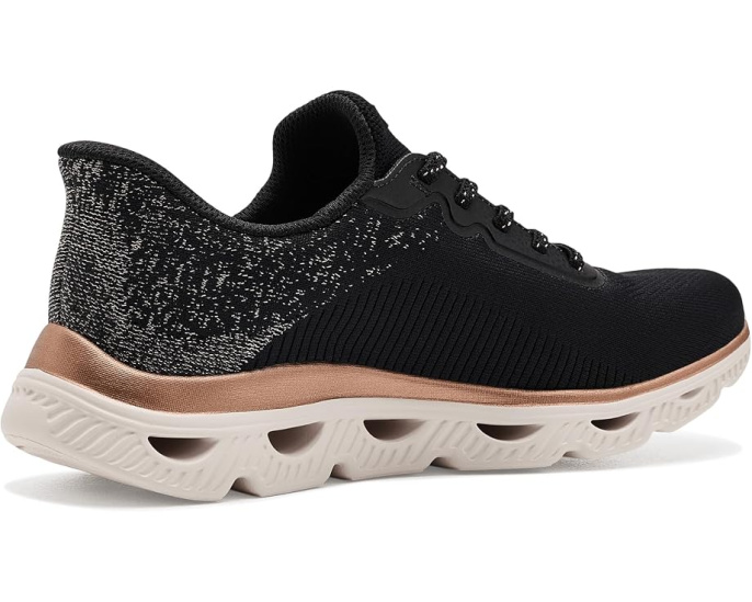 Кроссовки Arc Waves BOBS from SKECHERS с металлическим верхом