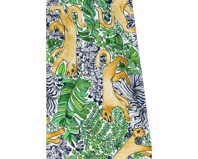 Платье Lilly Pulitzer Mini Cayo Costa с рукавами и защитой UPF 50+