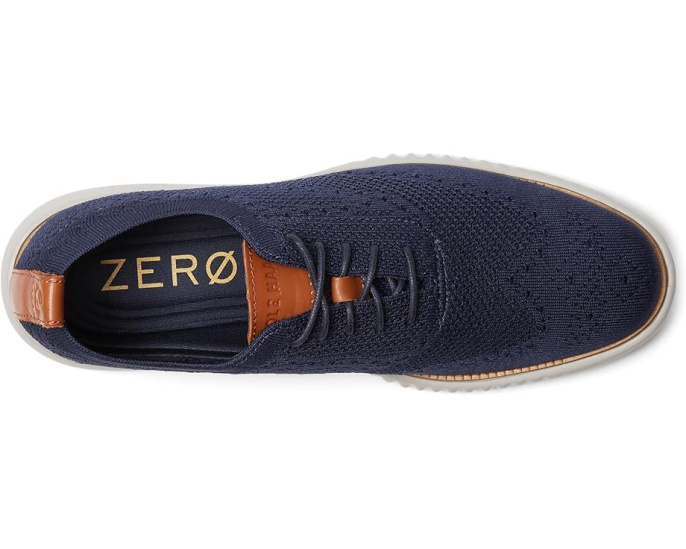 Cole Haan 2.Zerogrand Stitchlite оксфорды с круглым носком и текстильным верхом
