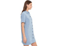 Платье-рубашка Relaxed Mini Madewell из 100% льна
