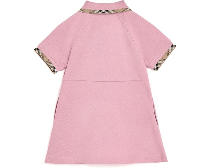 Платье Romola от Burberry Kids для малышей с контрастным принтом