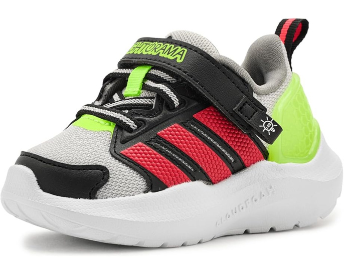 adidas Kids Lightorama детские кроссовки с эластичными шнурками и подошвой Cloudfoam