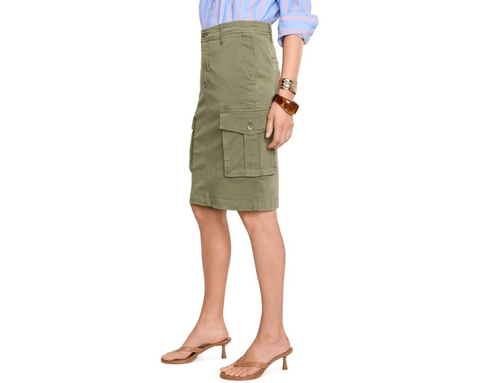 Юбка-карандаш Stretchable Chino Cargo Lauren Ralph Lauren с утилитарными карманами