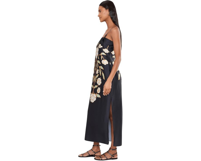 Платье миди Adrianna Papell Printed Shift Midi с цветочным принтом