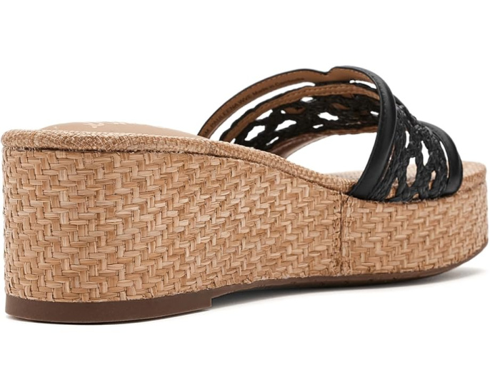 Сандалии Sam Edelman Pauleena Weave на платформе и танкетке с плетеным узором