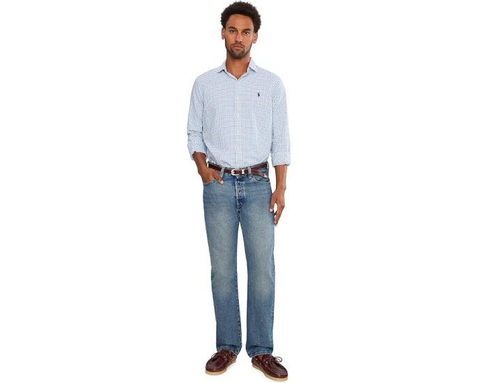 Рубашка Polo Ralph Lauren Classic Fit Tattersall Oxford