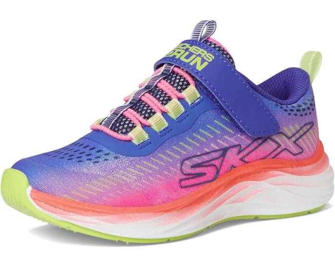 Кроссовки Skechers Go-Run Accelerate Glitter Soul для детей с градиентным блеском