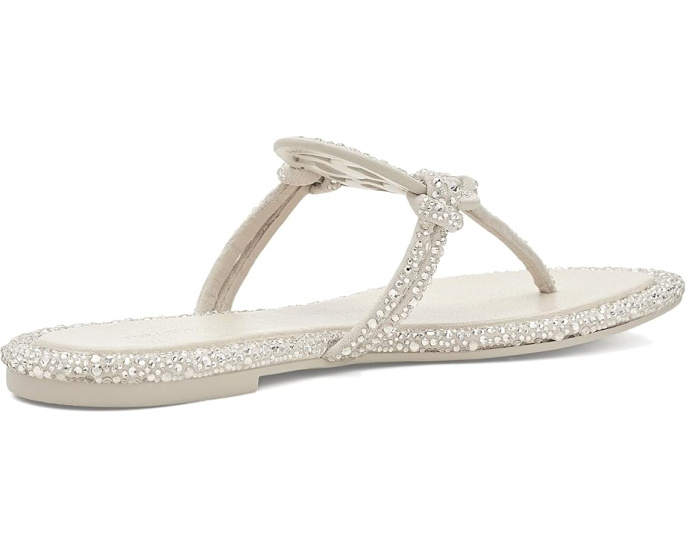 Босоножки Miller Knotted Crystal от Tory Burch с кристаллами