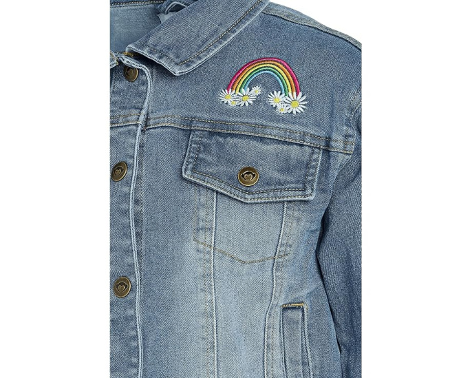 Джинсовая куртка Nora Denim Jacket от Appaman Kids с накладными карманами