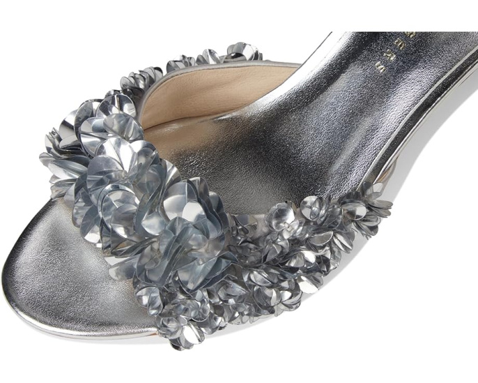 Сандалии Crown Sequin с пайетками и кожаной подошвой Jack Rogers