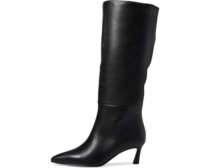 Ботильоны Steve Madden Lavan до колена с острым носком и котячьим каблуком