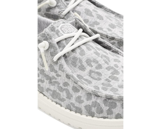 Hey Dude Wendy Stretch Jersey Leopard кеды с принтом