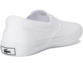 Lacoste Slip-On Base слипоны из хлопка с круглым носком