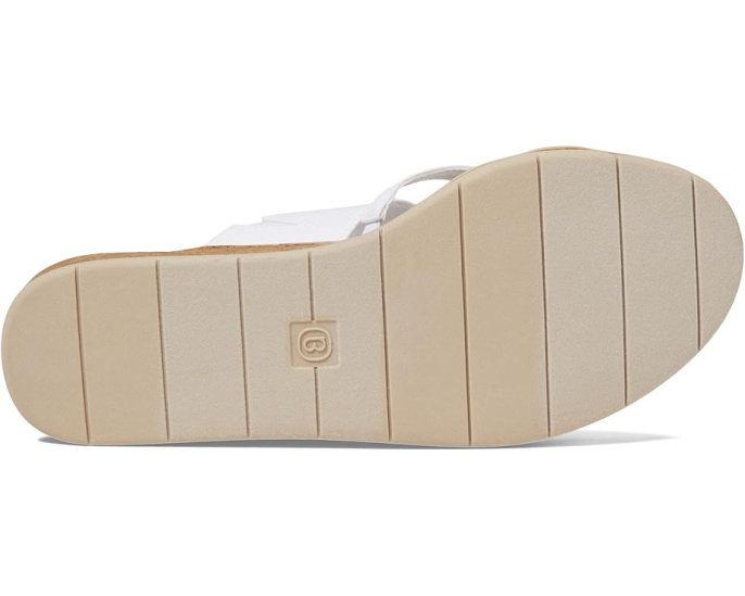 Bzees Сандалии Bora Bright Wedge с перекрестным ремешком и стразсами