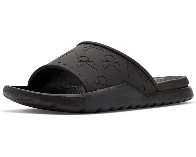 Сланцы Calvin Klein Meiiny с логотипом CK и открытым носком