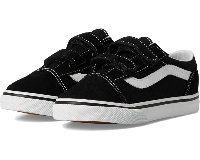 Детские кроссовки Vans Kids Old Skool V Core на липучках