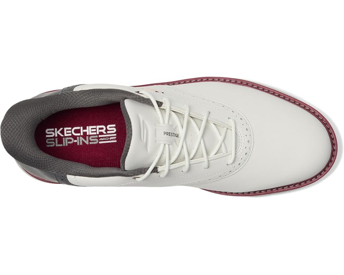 Гольф обувь Skechers Go Golf Prestige Slip-In ArchFit Spiked с классическим стилем
