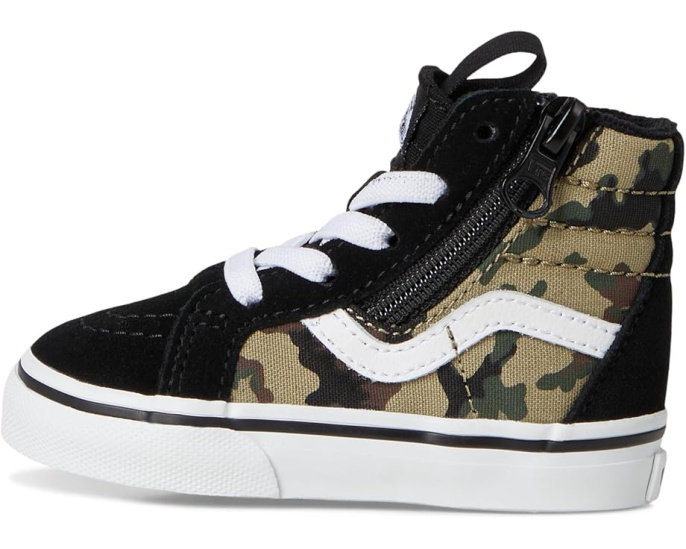 Детские высокие кроссовки Vans Sk8-Hi Reissue Side Zip на молнии