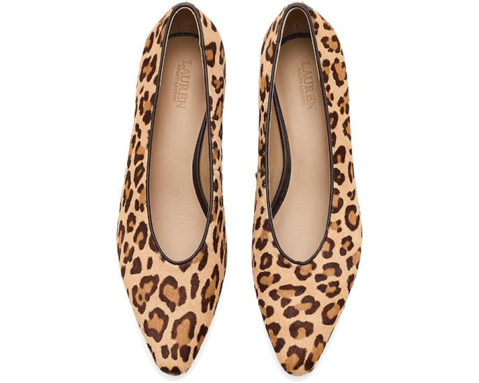 Francesca Leopard-Print Haircalf Pumps