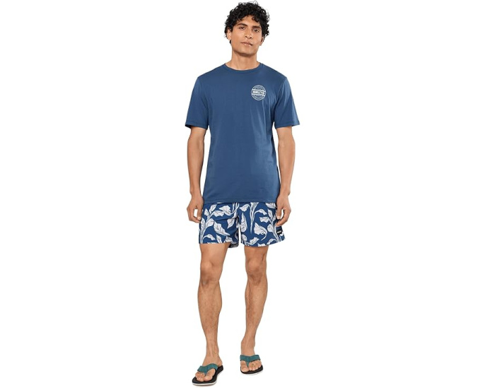 Плавки Hurley Cannonball Lined Volley 17 с двойной тканью и быстрым высыханием