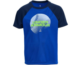 Under Armour Kids Бейсбольная футболка с коротким рукавом Baseball Tech Raglan