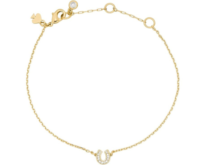 Браслет Kate Spade New York You're A Gem Pave Horseshoe с кристаллами