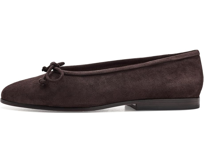 Балетки Loeffler Randall Noelle Flat из мягкой кожи с бантом