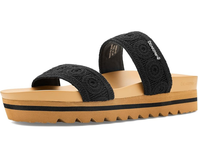 Сандалии Bearpaw Mandy на платформе с двумя ремешками