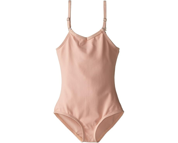 Girls' Camisole Leotard with Adjustable Straps
