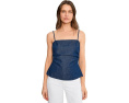 Платье Madewell Sharona с квадратным вырезом в оттенке Nostalgic Blue