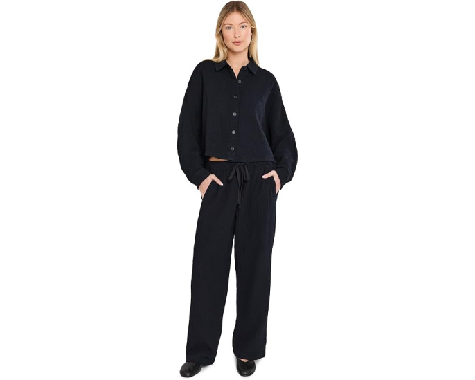 Брюки Eileen Fisher Organic Cotton Doubleweave Straight прямого кроя