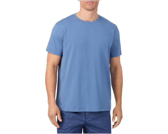 Футболка Tommy Bahama с коротким рукавом цвета Denim Blue
