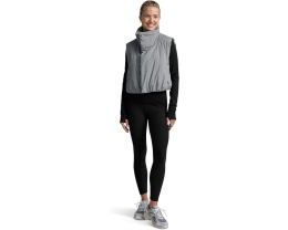 Пуховой жилет Beyond Yoga Warm Up Puffer оверсайз с высоким воротником