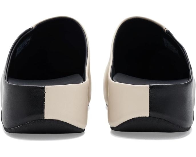 Босоножки FitFlop Shuv с танкеткой Двухцветные