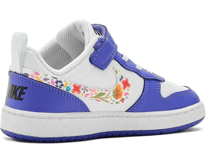 Кроссовки Nike Kids Court Borough Low FL для малышей на липучке