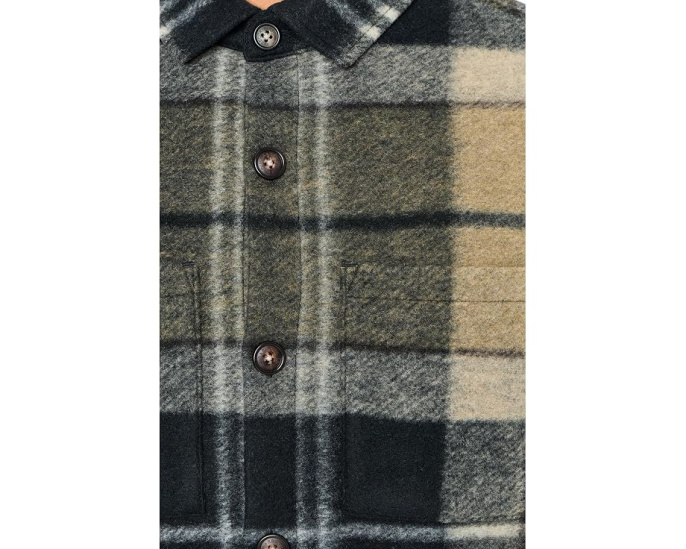 Рубашка овершот Barbour Woodlane в клетку с начесом
