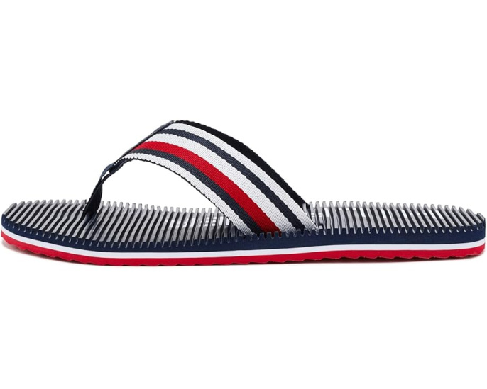 Сандалии Tommy Hilfiger Donom с текстильными ремешками и круглым носком