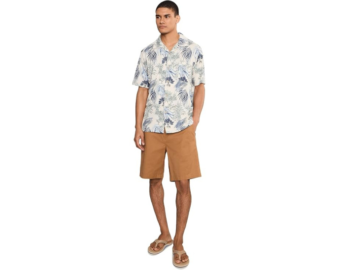 Рубашка Tommy Bahama Vista Mar Bravo Beach Camp с воротником и принтом