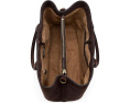 Сумка Lauren Ralph Lauren Perforated Suede Large Marcy Satchel из замши