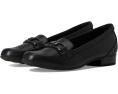 Лоферы Juliet Echo от Clarks из кожи с декором horsebit и каблуком